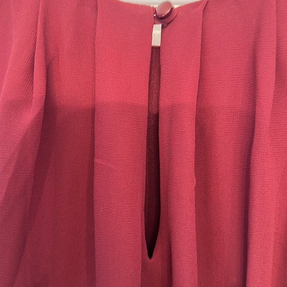 NWT Francesca’s Burgundy Dress size Small - Picture 4 of 5